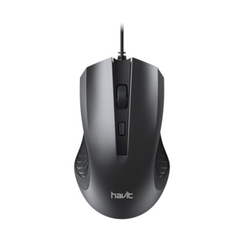 Мишка дротова, HAVITHV-MS752 USB Black/Grey (26775)