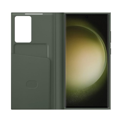 Чохол Samsung S918 (S23 Ultra) Smart View Wallet Case EF-ZS918CGEGRU, Khaki