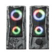 Акустична система 2.0, TrustGXT 606 JAVV RGB USB, SNOW CAMO