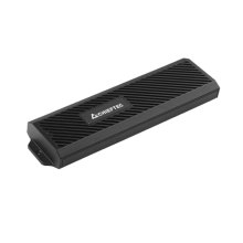 Корпус для M.2 NVME/SATA SSD CHIEFTEC CEB-M2C-TLE, aluminium,USB 3.2 Gen2 Type-C, Black, RETAIL