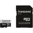 Карта памяті Transcend 64GB microSDXC C10 UHS-I U3 A2 R100/W85MB/s + SD