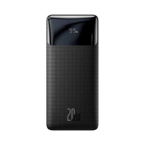 Зовнішній акумулятор Powerbank Baseus Bipow Overseas 20W 30000mAh, Black