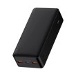 Зовнішній акумулятор Powerbank Baseus Bipow Overseas 20W 30000mAh, Black