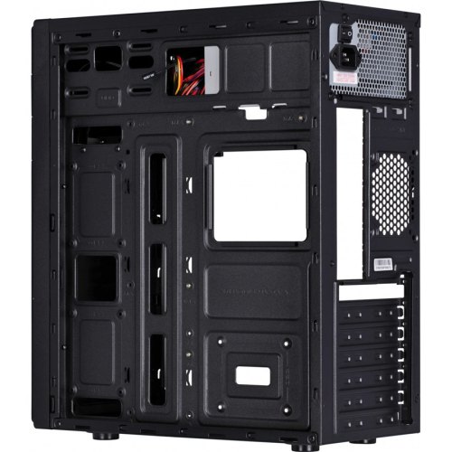Корпус 2E ALFA (E1802) MidT, 2xUSB3.0,2xUSB3.0, сталь з перфорацією(бічна панель),без БЖ,чорний
