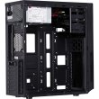 Корпус 2E ALFA (E1802) MidT, 2xUSB3.0,2xUSB3.0, сталь з перфорацією(бічна панель),без БЖ,чорний
