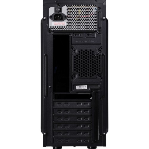 Корпус 2E ALFA (E1802) MidT, 2xUSB3.0,2xUSB3.0, сталь з перфорацією(бічна панель),без БЖ,чорний