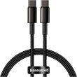 Кабель Baseus Tungsten Gold Type-C to Type-C 100W 1M Black