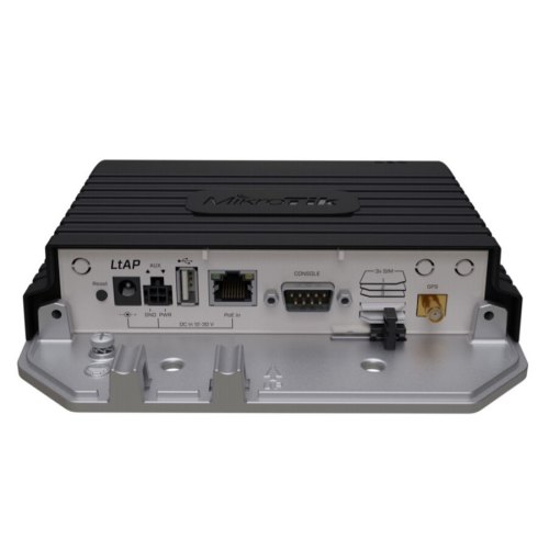 Точка доступу MikroTik LtAP LTE kit (RBLtAP-2HnD&R11e-LTE) N300, 1хGE, 3xminiSIM, GPS, 2G/3G/4G,