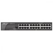 Комутатор Ruijie Reyee (RG-ES124GD) 24xGE, CCTV, ext. data link 250m, Port Isolation, rack mount, метал