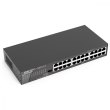 Комутатор Ruijie Reyee (RG-ES124GD) 24xGE, CCTV, ext. data link 250m, Port Isolation, rack mount, метал