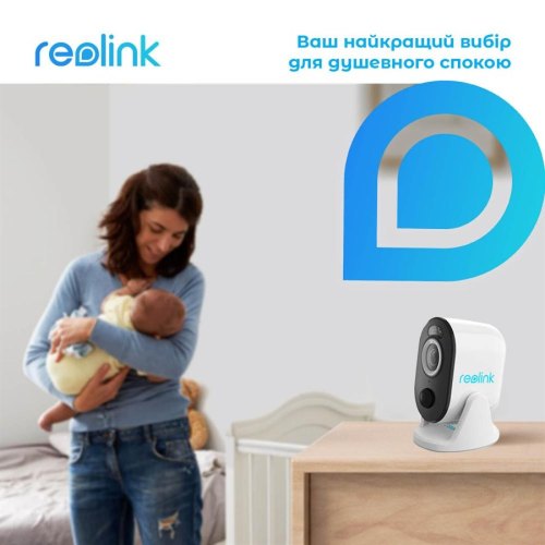 IP камера Reolink Argus 3 Pro, 4МП(2560x1440) до 10м, Wi-Fi, MicroSD 128ГБ