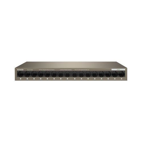 Комутатор TENDA TEG1016M 16port 10/100/1000Base-T, мет. Корпус