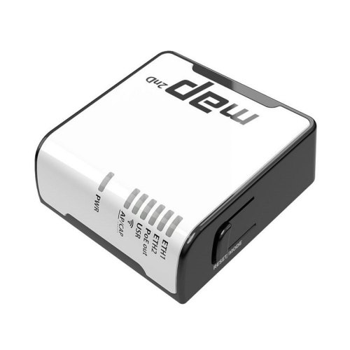 Точка доступу Mikrotik mAP2nD (RBmAP2nD)  N300, 2xFE, 1x micro USB, 1,2 dBi, PoE