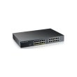 Комутатор ZYXEL GS1915-24EP (GS1915-24EP-EU0101F) (12xGE PoE, 12хGE, max POE 130W, Smart, NebulaFlex)