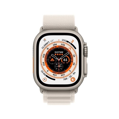 Ремінець Apple Watch 49mm Starlight Alpine Loop - Small (MQE53ZM/A)
