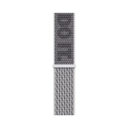 Ремінець Apple Watch 41mm Summit White/Black Nike Sport Loop (MPHV3ZM/A)