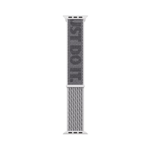 Ремінець Apple Watch 41mm Summit White/Black Nike Sport Loop (MPHV3ZM/A)