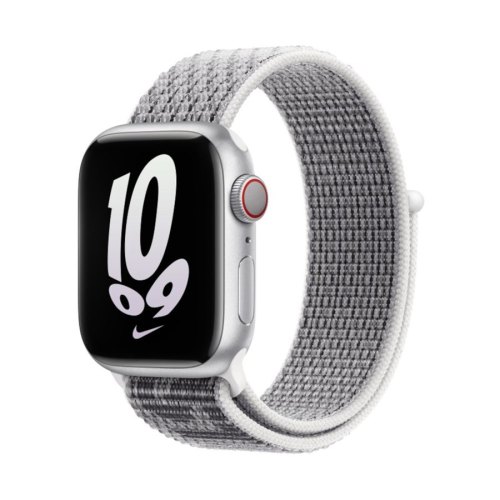 Ремінець Apple Watch 41mm Summit White/Black Nike Sport Loop (MPHV3ZM/A)