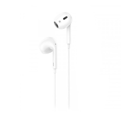 Гарнітура дротова Hoco M1 Max Lightning , White