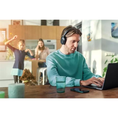 Навушники бездротові Philips TAH6506 Over-ear ANC Wireless Mic (TAH6506BK/00)