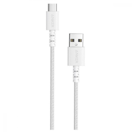 Кабель ANKER Powerline Select+ USB-C to USB-A 2.0 - 0.9м, White