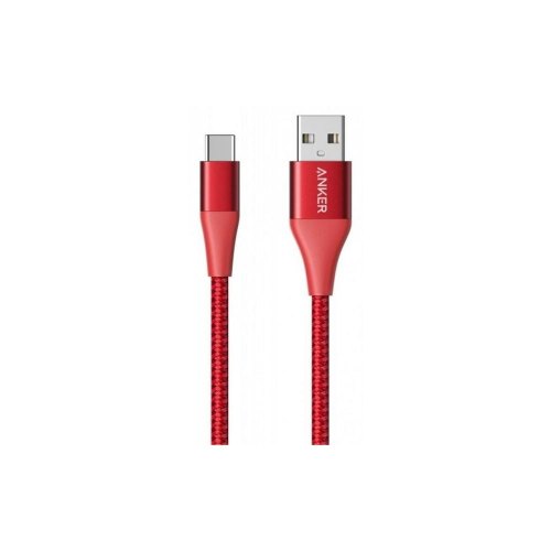Кабель ANKER Powerline+ II USB-C to USB-A - 0.9м, Red