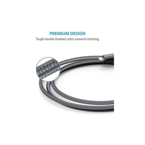 Кабель ANKER Powerline Select+ Lightning - 1.8 м, Black