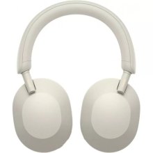 Навушники бездротові, Sony WH1000XM5 Over-ear ANC Hi-Res Wireless Silver (WH1000XM5S.CE7)