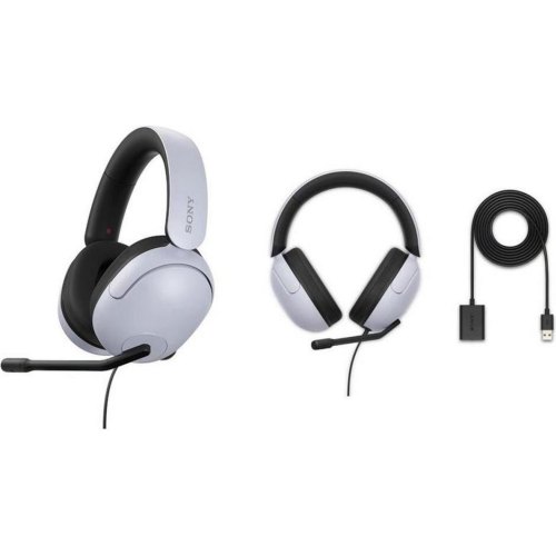 Ігрова гарнітура дротова, Sony INZONE H3 Over-ear Gaming (MDRG300W.CE7)