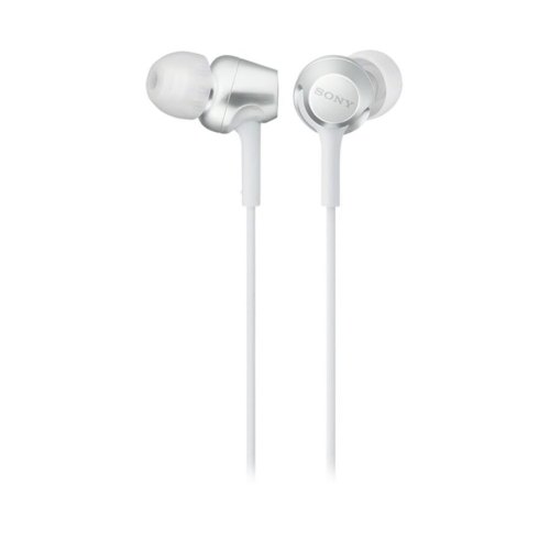 Навушники дротові, Sony MDR-EX255AP In-ear Mic White (MDREX255APW.E)