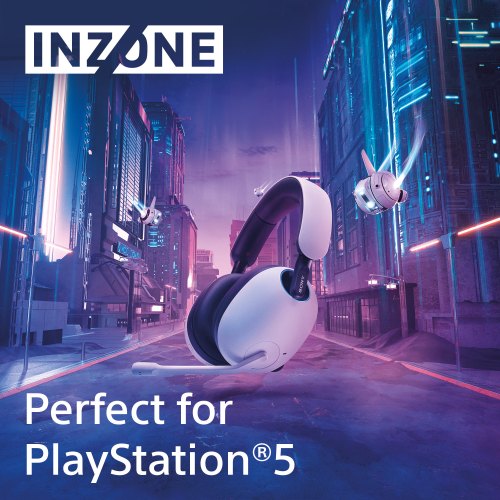 Ігрова гарнітура бездротова, Sony INZONE H9 Over-ear ANC Wireless Gaming Headset White (WHG900NW.CE7)