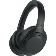 Навушники бездротові, Sony MDR-WH1000XM4 Over-ear ANC Hi-Res Wireless Black (WH1000XM4B.CE7)