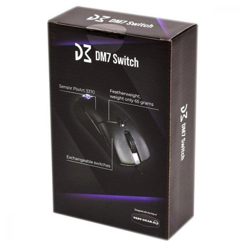 Ігрова миша Dream Machines DM7 Switch Kailh PA 3370 Black