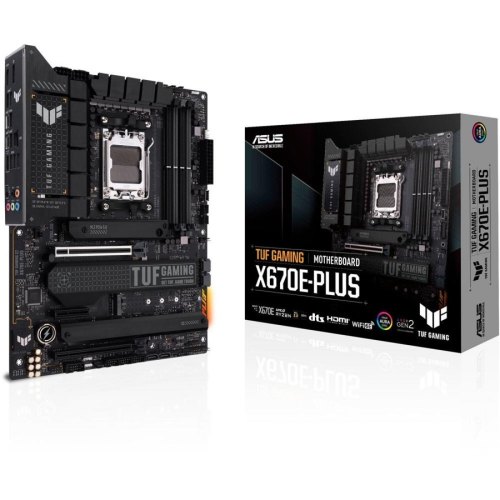 Материнcька плата ASUS TUF GAMING X670E-PLUS sAM5 X670 4xDDR5 M.2 HDMI-DP ATX