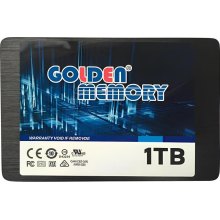 Накопичувач SSD 2.5 1TB Golden Memory (GMSSD1TB) SATA III, 500Mb/s, 330Mb/s