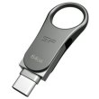 USB флеш Silicon Power 64 GB Mobile C80 Silver USB 3.1(SP064GBUC3C80V1S)