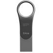 USB флеш Silicon Power 64 GB Mobile C80 Silver USB 3.1(SP064GBUC3C80V1S)