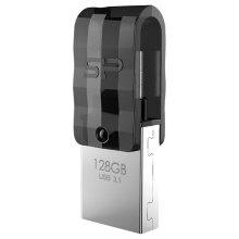 USB флеш Silicon Power 128 GB C31 USB 3.1 + Type-C (SP128GBUC3C31V1K)