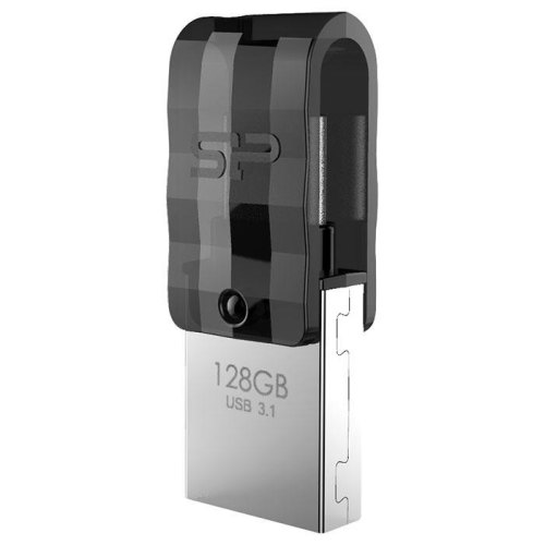 USB флеш Silicon Power 128 GB C31 USB 3.1 + Type-C (SP128GBUC3C31V1K)
