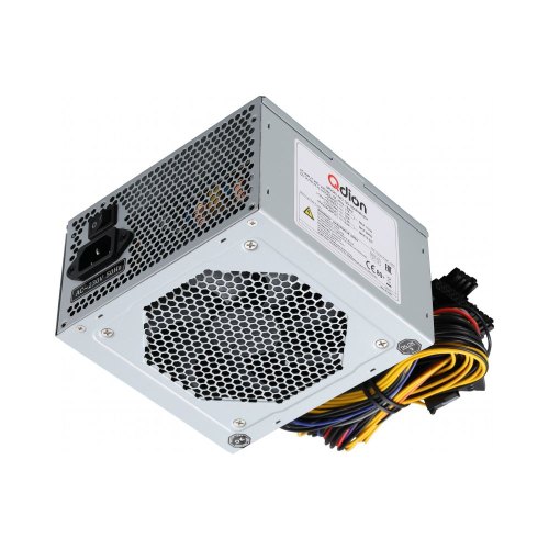 БЖ 500Вт, Qdion (QD-500PNR 80+), 20+4, 1x4+4, 5xSATA, 120мм