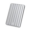 Зовнішній жорсткий SSD диск 2.5 256GB Silicon Power Bolt B75 (SP256GBPSDB75SCS) USB 3.1, Silver