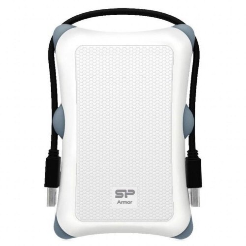 Зовнішній жорсткий диск 2.5 2000GB Silicon Power Armor A30 (SP020TBPHDA30S3W) USB 3.0, White