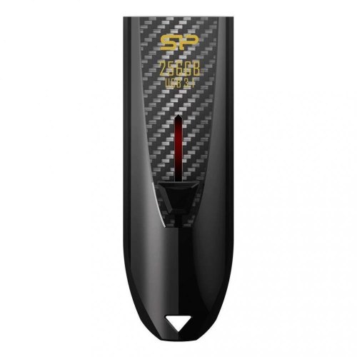 USB флеш Silicon Power 256 GB Blaze B25 USB 3.1, Black (SP256GBUF3B25V1K)