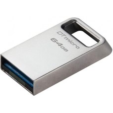 USB флеш Kingston 64 GB DataTraveler Micro USB 3.2, Metal (DTMC3G2/64GB)