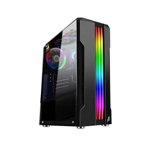 Корпус 1stPlayer R3-A-3R1 Color LED Black без БЖ