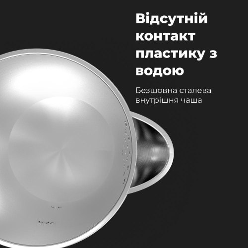 Електрочайник AENO EK3 - 2200Вт/чорний
