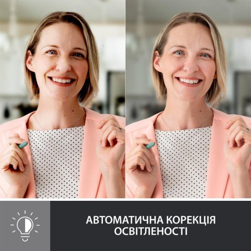 Веб-камера, LOGITECH BRIO 500 - OFF-WHITE - USB - EMEA28