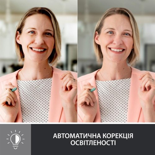 Веб-камера, LOGITECH BRIO 500 - OFF-WHITE - USB - EMEA28