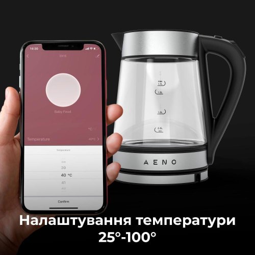 Електрочайник AENO EK1S - 2200Вт