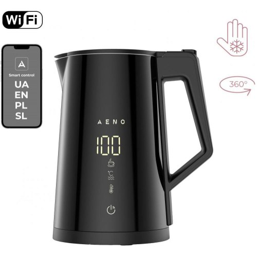 Електрочайник AENO EK7S - 2200Вт/чорний